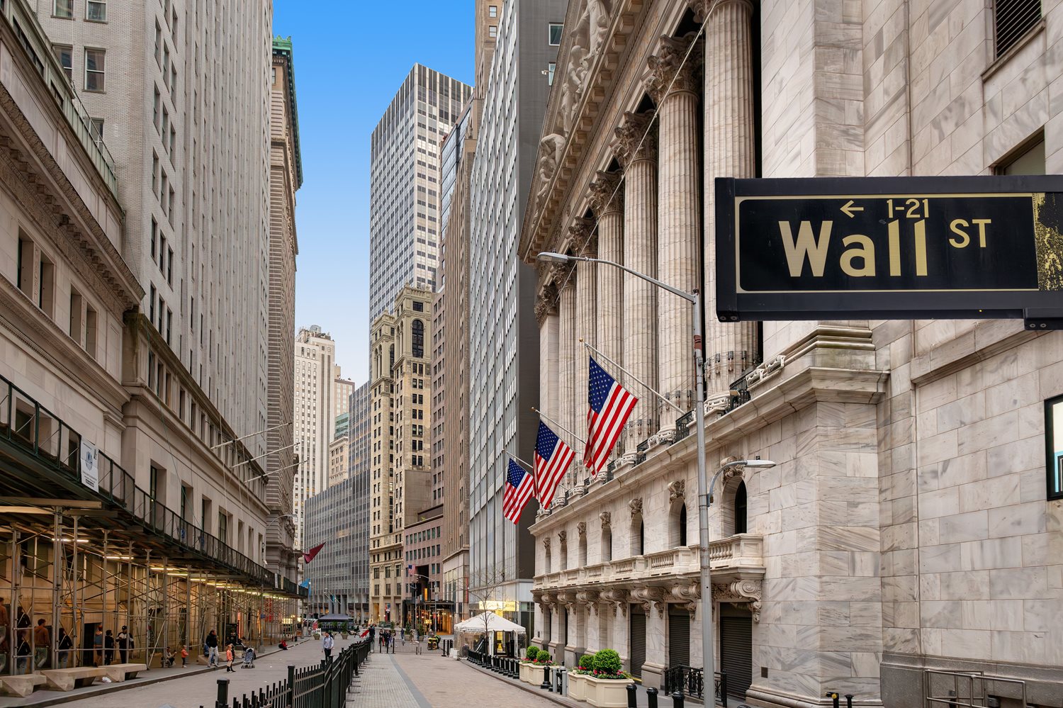 New York City wall street